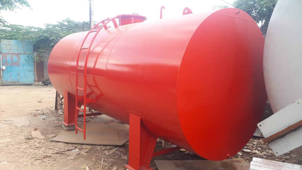 Workshop Storage Tank Harian 32000 Liter Di Tanah Bumbu